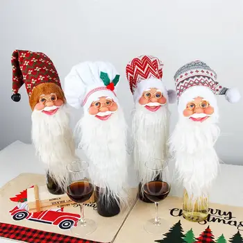 

1Pc Champagne Bottle Cover Christmas Wine Bottle Cover Wine Bottle Sleeve
