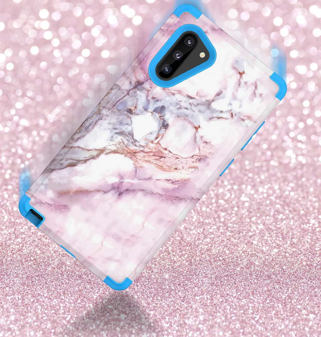 For Samsung Galaxy Note10 Luxury Marble Soft TPU Phone Case Ultra Thin silicone rubber scratch-resistant Phone Cases