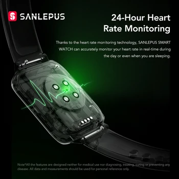 SANLEPUS 2021 Smart Watch Men Women Waterproof Watches Bluetooth Call Smartwatch MP3 Player For OPPO Android Apple Xiaomi Huawei 6