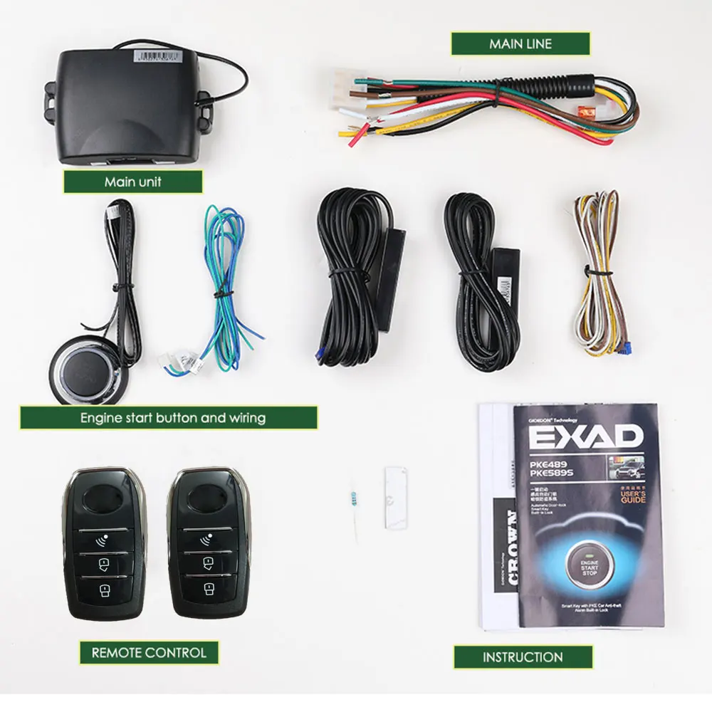 3-5 м Автоматическая дистанционная пусковой, БЕСКЛЮЧЕВОЙ Ios/Android APP PKE кнопка запуска и остановки кнопочная Автомобильная сигнализация системы безопасности для Carro