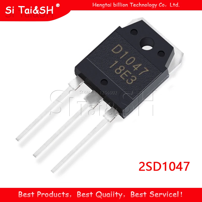 5 шт./лот новые транзисторы 2SD1047 D1047 12A/140 в TO-247 | Электронные компоненты и