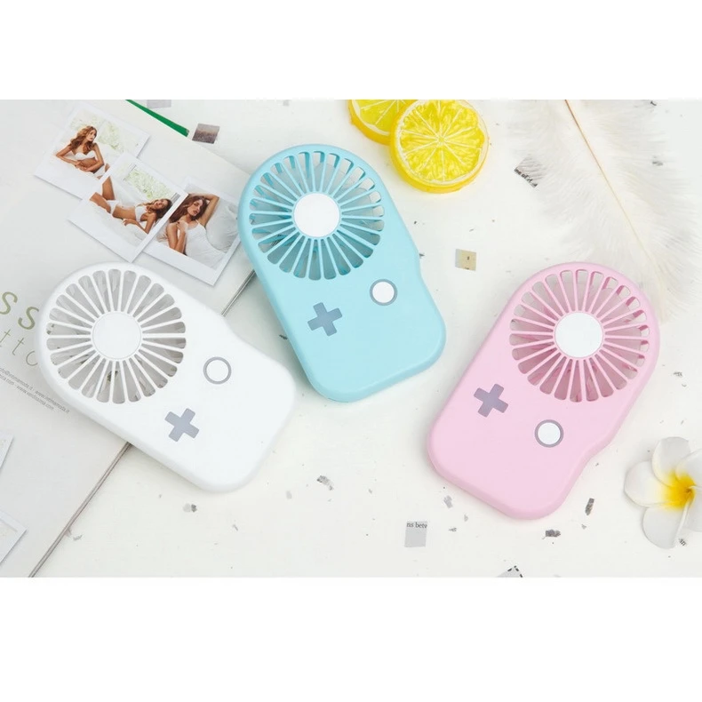 

Handheld USB charging mini game console small fan outdoor portable simple small fan slim mini portable fan