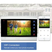 Système de visiophone intelligent AHD 960P avec clavier et détection de mouvement, déverrouillage à distance, wi fi, IP, caméra RFID