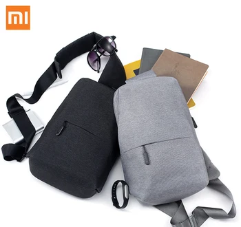 

Xiaomi Sling Chest Bag Urban Leisure Shoulder Bag 4L Waterproof Unisex Rucksack Sport Backpack for men women travel outdoor