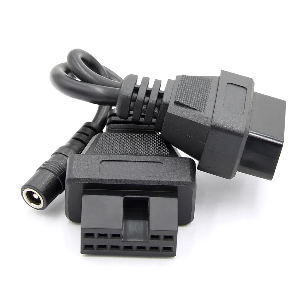 Лучшее качество OBD OBDII диагностический разъем для Mitsubishi 12 Pin для OBD II Женский 16Pin OBD1 Mitsubishi 12 Pin Автомобильный разъем