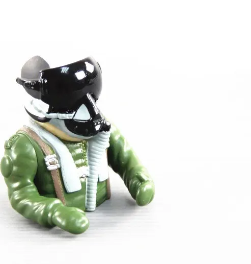 Modern Fighter Pilot Doll 61X66X75mm for RC Airplane Fixed-Wing T-45 90mm Ducted DIY Parts | Игрушки и хобби