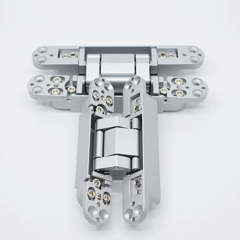 JIAOJIAOZ concealed door hinge hidden cross door concealed flap hinge 3d adjustable wooden