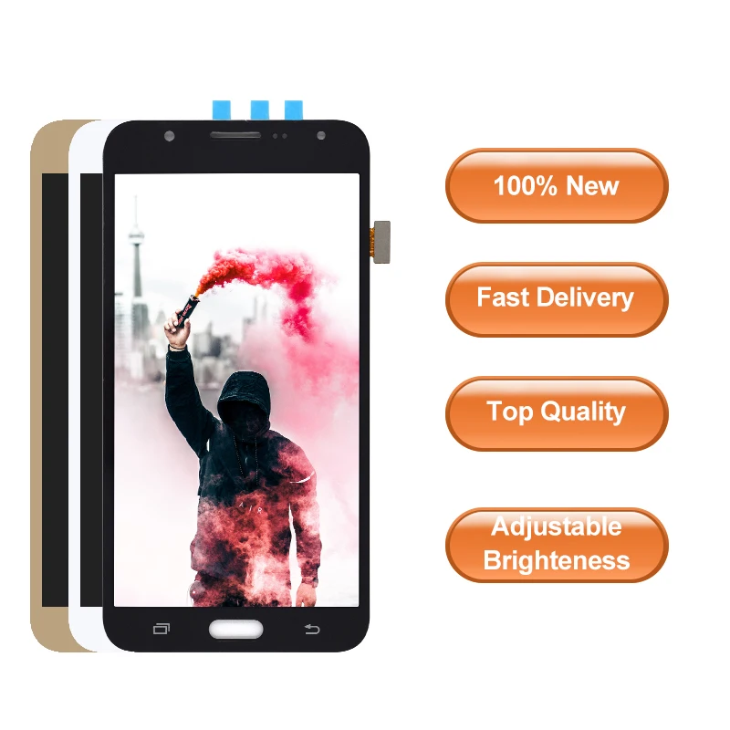 10 шт. LCDs для Samsung Galaxy J7 2015 J700 lcd SM-J700F J700M J700H J700K ЖК-дисплей и сенсорный экран