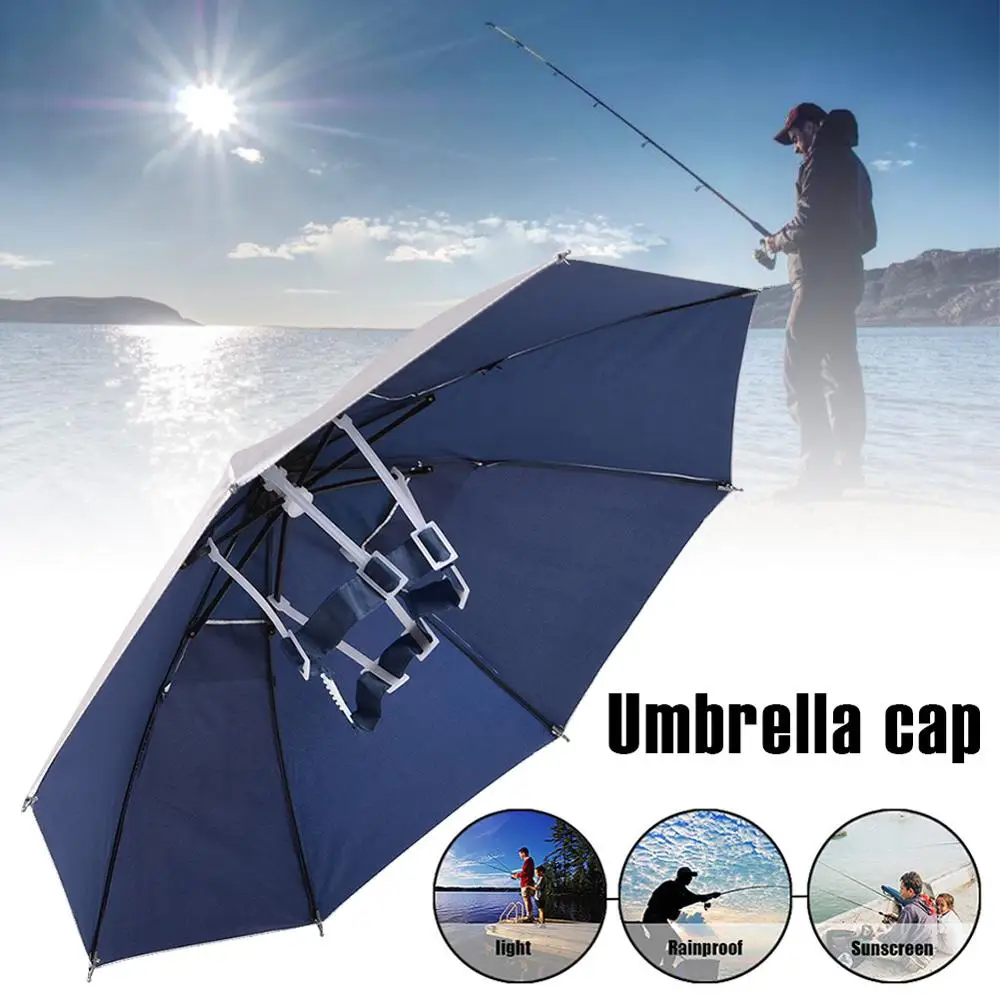 

Fishing Cap Outdoor Sport Umbrella Hat Hiking Camping Cap Head Hats Fishing Sun Protector Caps UV Sun Protection Bucket Hats
