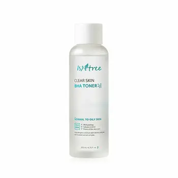 

Isntree Clear Skin BHA Toner 200ml Hydration Facial Toner Skin Care Products Pore Minimizer Anti Acne Anti-Aging Toners For FACE