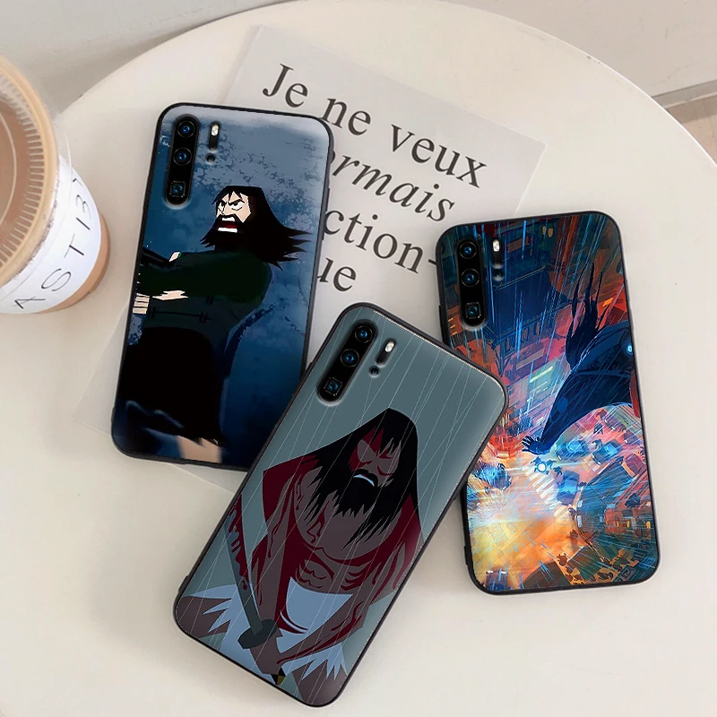Exaggerated samurai jack Luxury Case For Huawei Honor 7X 8X 9X 8 9 10 Lite Note View 20 6A 7A 3GB Pro Cover | Мобильные телефоны и