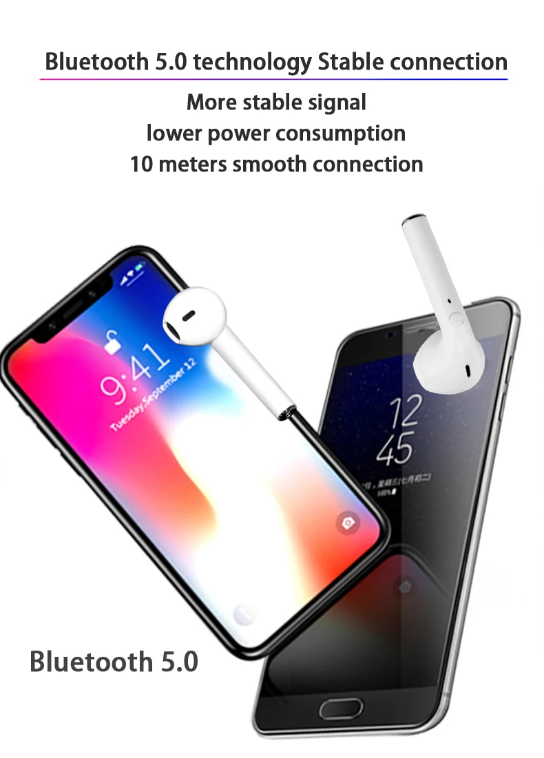 I9s TWS Bluetooth V5.0 гарнитура беспроводные наушники HIFI с зарядной коробкой для спорта вождения бас стерео наушники 5 шт