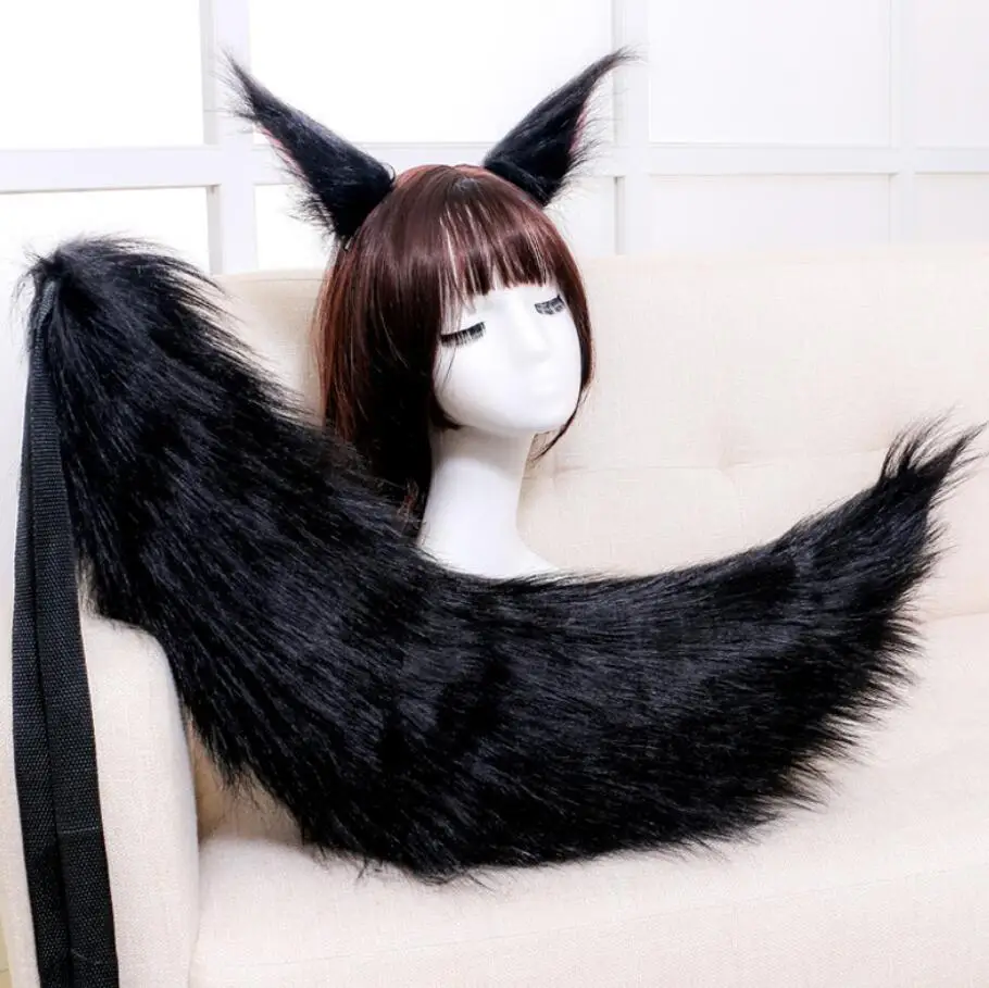 Cosplay&ware Sexy Woman Lovely Lolita Cat Fox Headband Tail Headdress Plush Ears Anime Cosplay Props -Zentai shop online H67fdb2db34514b0baee06eea6f3e8f04G.jpg