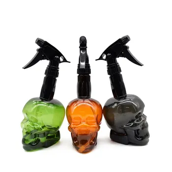 

500ml Skull Shape Hairdressing Spray Bottle Superior Quality Hair Styling Skillful Manufacture Water Mist Sprayer Tool