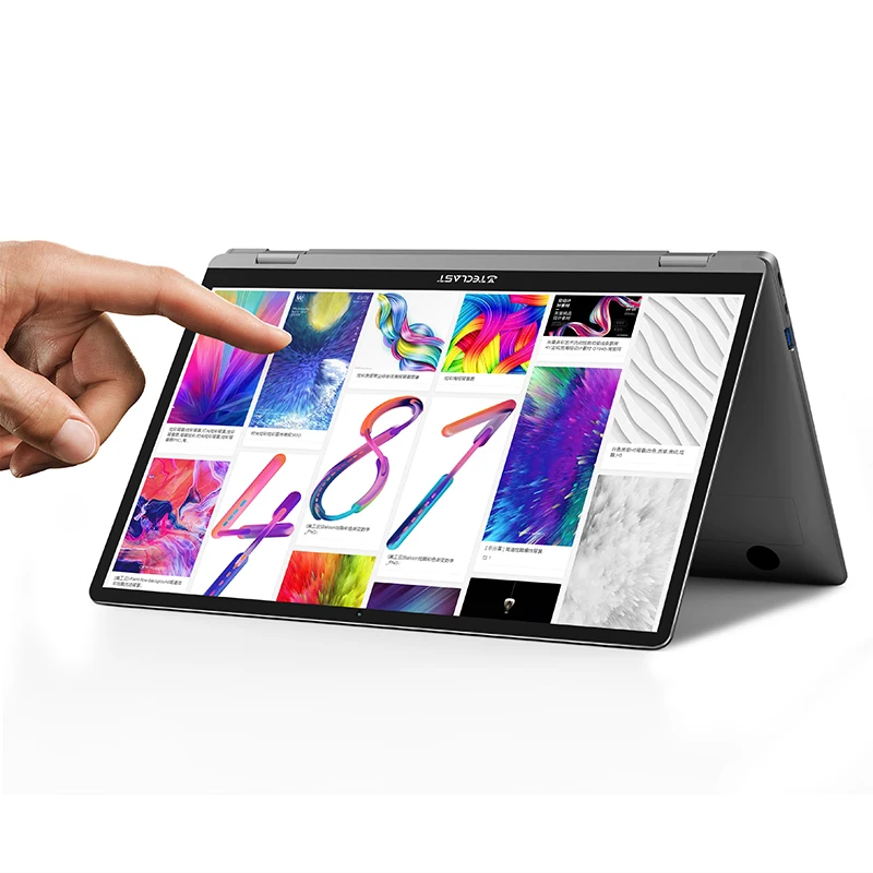Teclast F6 plus 13.3" 10-point Touch Laptop 8GB LPDDR4 256GB SSD Windows 10 Notebook Intel Gemini Lake 360° Rotation Computer-4