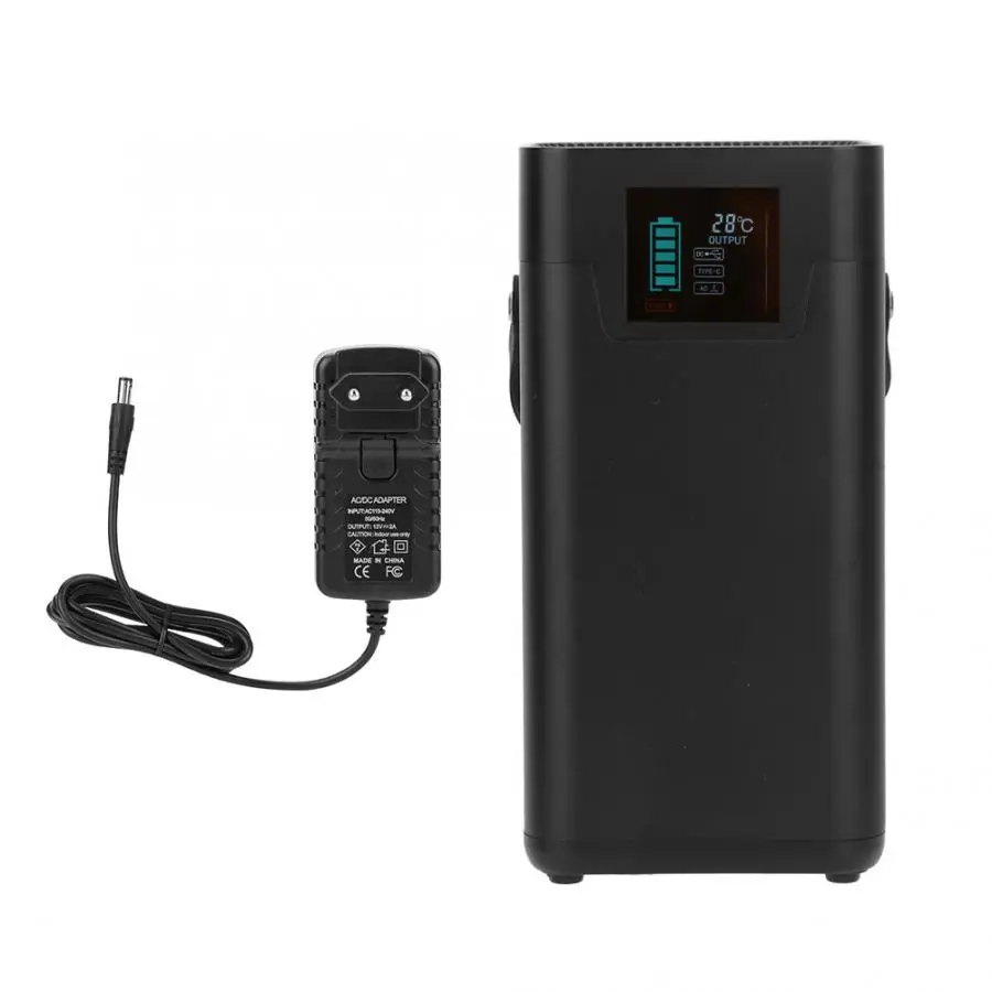 

200W 52500mAh Portable Solar Generator LED Light UPS Pure Sine Wave Power Supply AC DC QC3.0 Energy Storage with USB LED Display