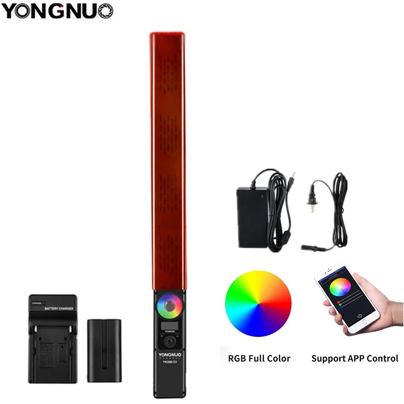 YONGNUO YN360 III YN360III ручной светодиодный свет для видеосъемки с сенсорным регулировкой Bi-colo 3200k до 5500k RGB цветовая температура с пультом дистанционного управления