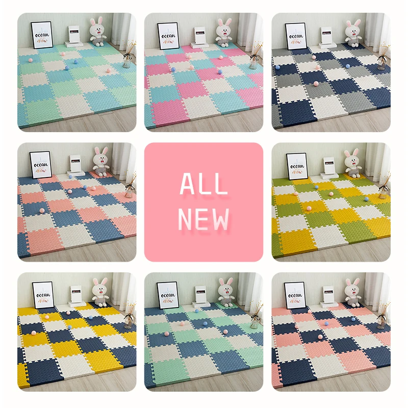 Babyinner детский игровой коврик 30*30*1 см EVA для спальни пазл блокирующий Детский