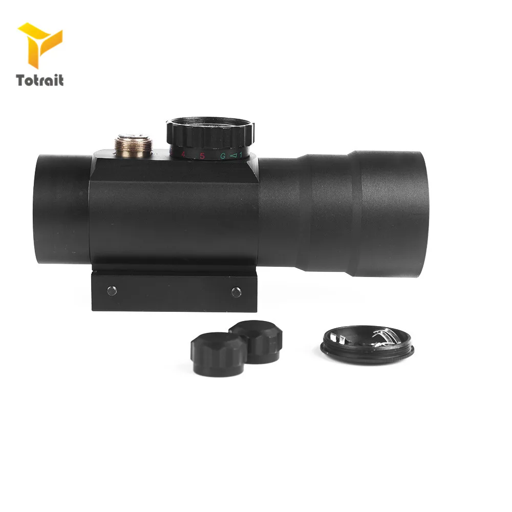 TOtrait 3X44 зеленый красный точечный прицел тактический оптика подходят 11/20 мм рельс прицелы для охоты