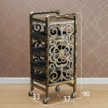 

Beauty stroller hair dyeing stroller hair salon tool cart five-layer bar car barber shop trolley tool cabinet