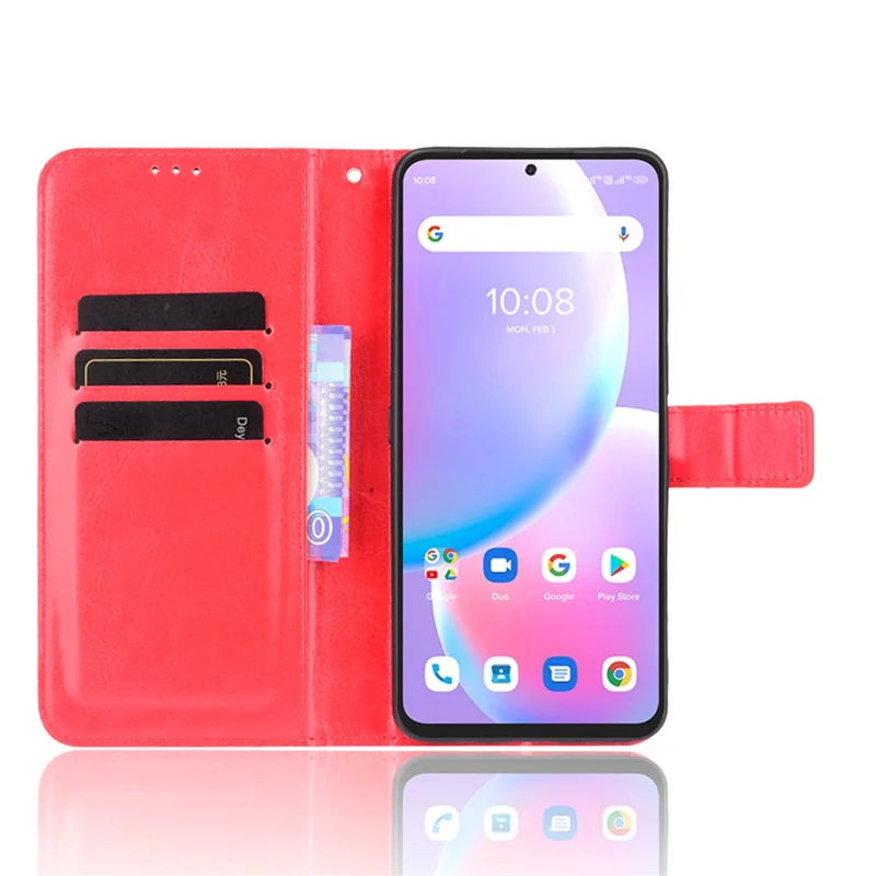 UMIDIGI A11 Pro Max 지갑 용 고급 가죽 플립 북 스타일 케이스 UMIDIGI A11Pro Max 6.8 인치 폰 커버 용 킥 스탠드 케이스