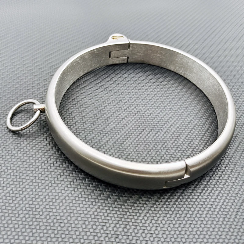 

Stainless Steel Neck Bondage BDSM Torture Slave Collar Couple Erotic Sex Games Toys For Men Women Adults Fetish Chastity Device