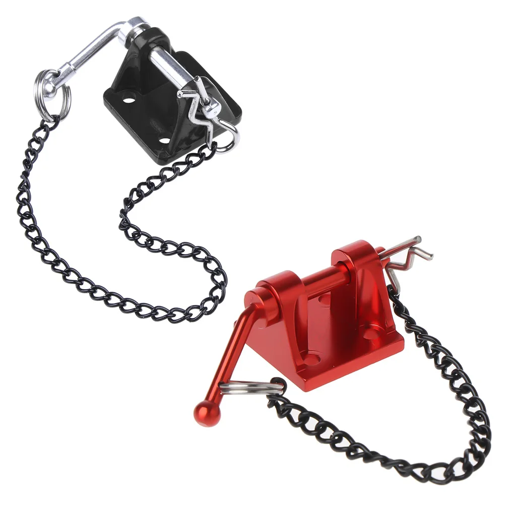 

1/10 RC Rock Crawler Metal Tow Shackle Trailer Hook for Axial SCX10 90046 TAMIYA CC01 RC4WD D90 D110 TRX4 Truck