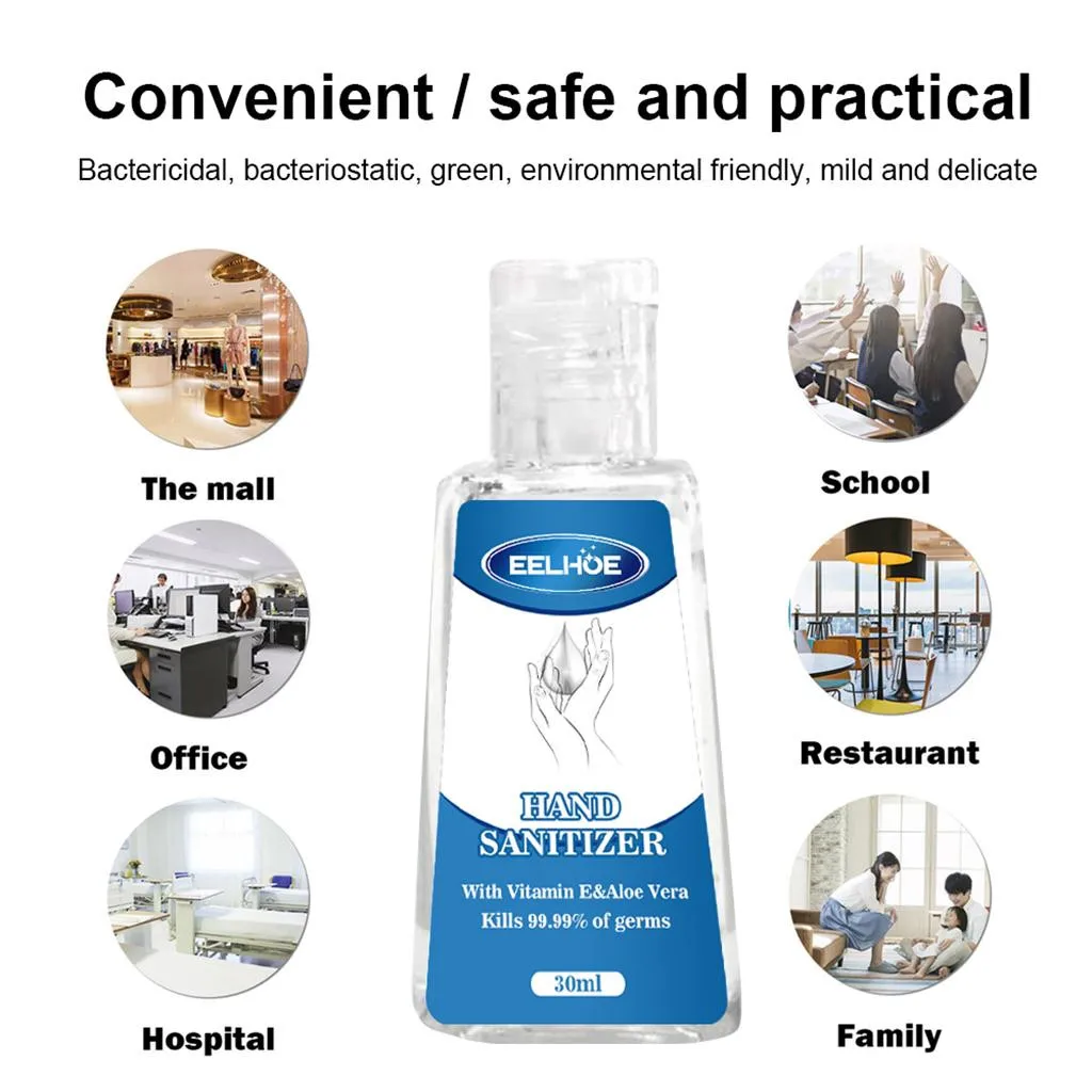 Cleaner Best Selling 2019 Products Household Chemicals Portable No-wash quick-drying Dvanced Hand Sanitizer Soothing Gel 30ML | Дом и сад