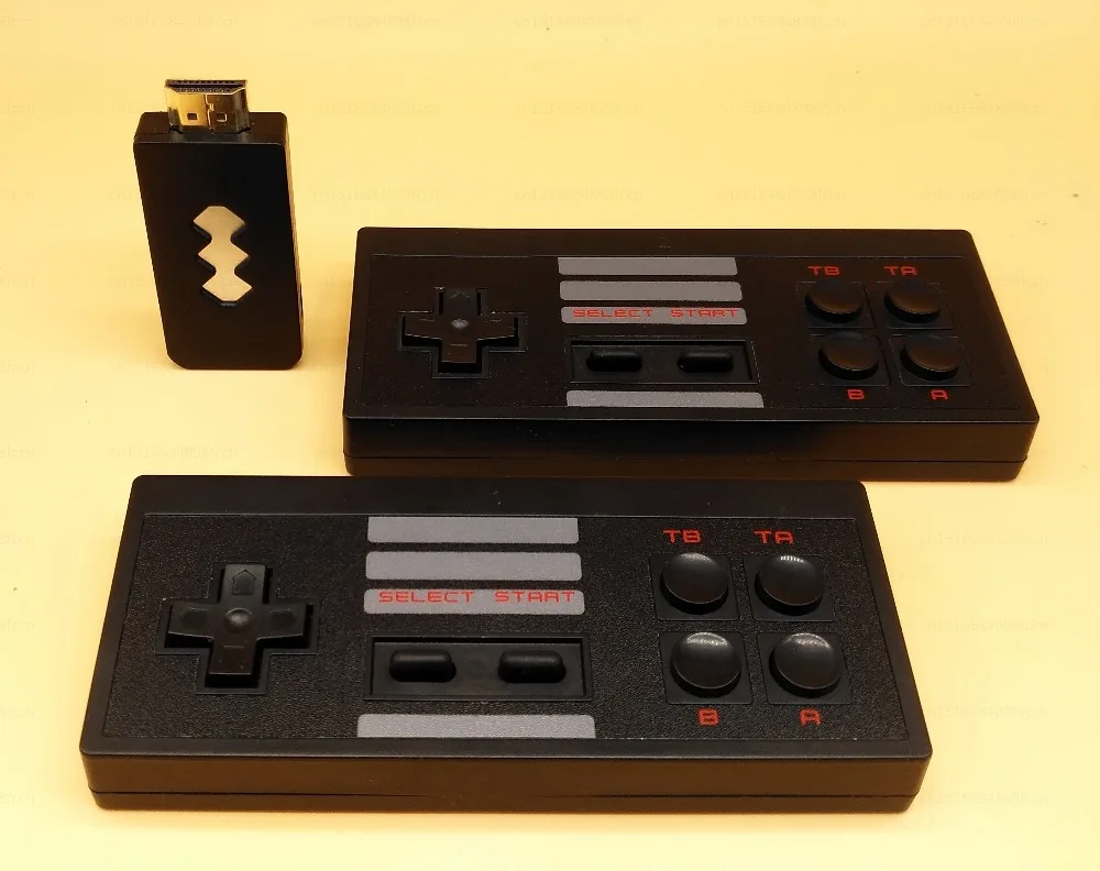 HDMI Ретро Мини ТВ игровая консоль видеоигры для NES игр с 2 беспроводными геймпадами 504 различных игр
