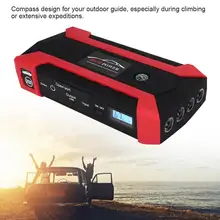 20000 мАч многофункциональный автомобильный стартер 4 USB зарядное устройство для батарей 12 в усилитель хранилища энергии аккумулятор voiture автомобильный стартер