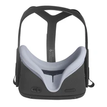 Моющиеся силиконовые аксессуары унисекс против пота Защитная удобная Легкая Маска Для Глаз чехол для Oculus Quest VR очки