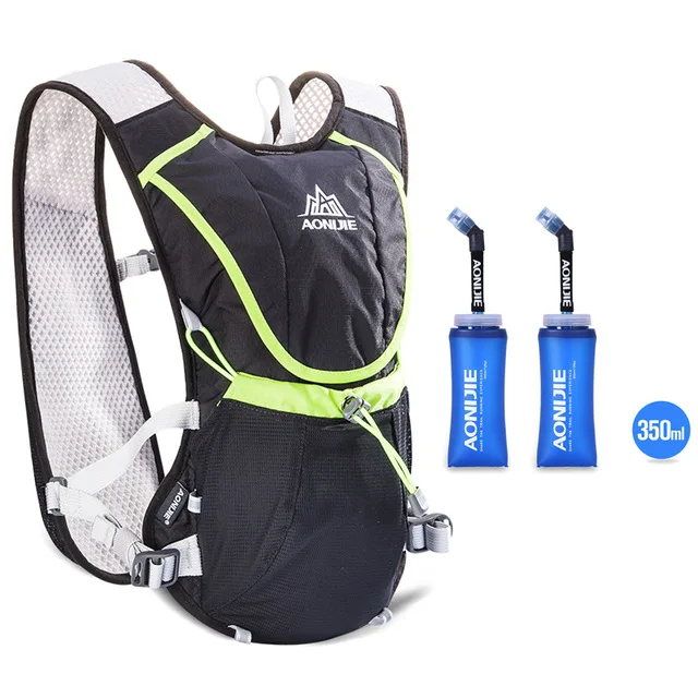 E883 Set E AONIJIE жилет гидратации походный Кемпинг бег марафон гонки спорт 8L пакет рюкзак сумка жилет для жгута воды мочевого пузыря - Цвет: E883 Set E