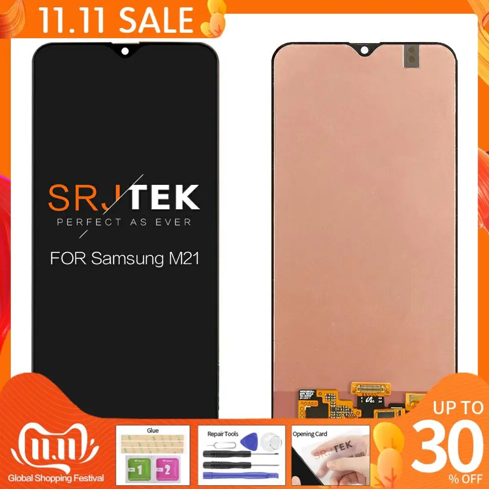 Incell For Samsung Galaxy M21 Display M215 Lcd Touch Screen Digitizer ...