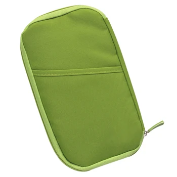 

Oxford Zipper Travel Passport Holder Cover Men Women Travel Document Organizer Passport Tickets Protector Bag Cash Wallet #20