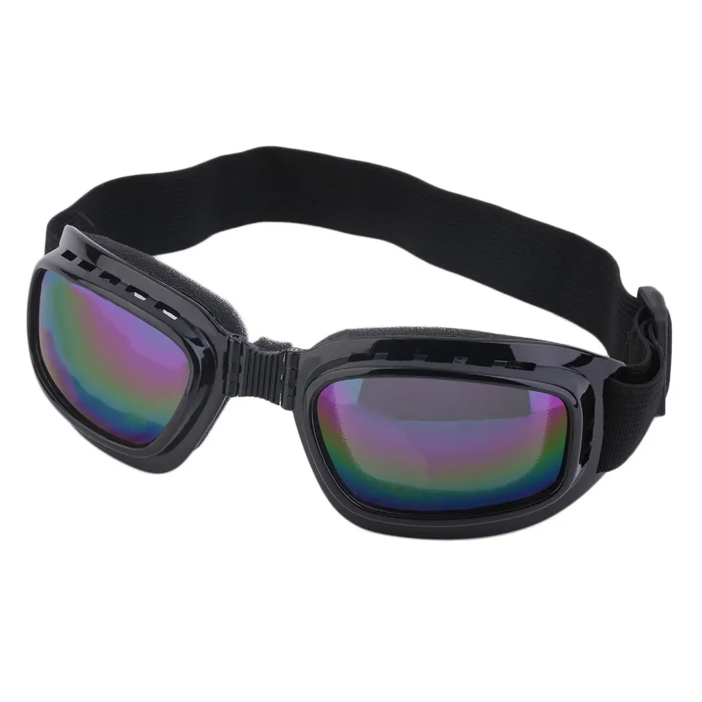 

Unisex Safety Goggles Foldable Colorful Anti Polarized Windproof Goggles Anti Fog Sun Protective Adjustable Strap Glasses