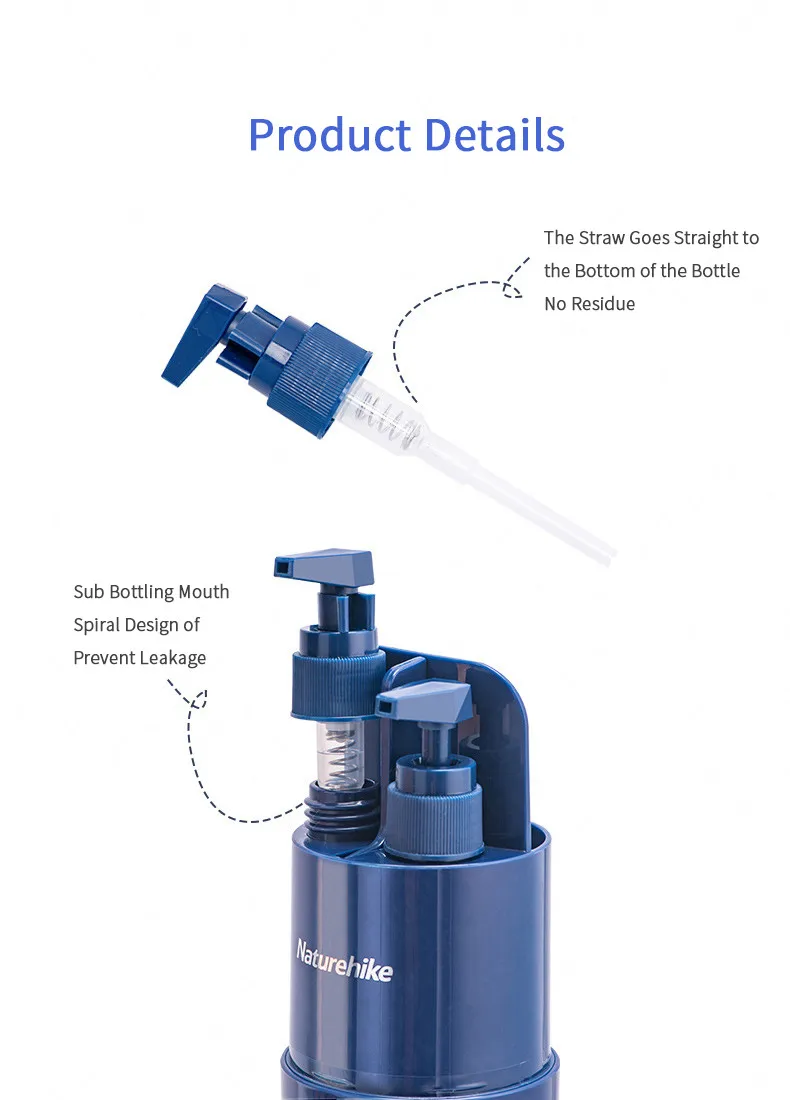 Naturehike 45 мл суб розлива портативная чашка для полоскания многофункциональная 8 шт костюм предотвращение утечки Сухой Влажной сепарации чашка для путешествий костюм