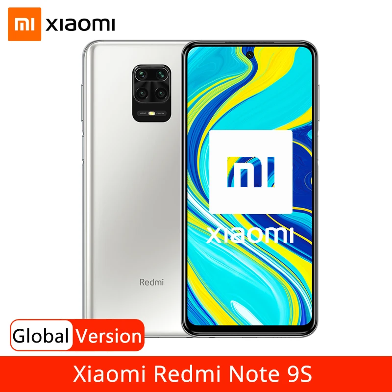 Смартфон Xiaomi глобальная версия 9 S 64 ГБ Redmi Note 9S Snapdragon 128G 48 мегапиксельная камера AI