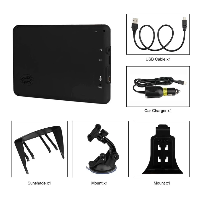 Maiyue star 7-дюймовый автомобильный gps навигатор Android quad-core 256-8 ГБ преобразования голоса Навигатор автомобиля жизнь карта бесплатного обновления