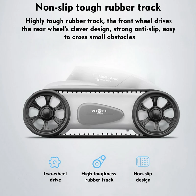 RC Car with camera 777-270 WiFi Remote Control Toy Tank FPV Camera Support IOS Android iPhone iPad iPod Controller Gift FSWB