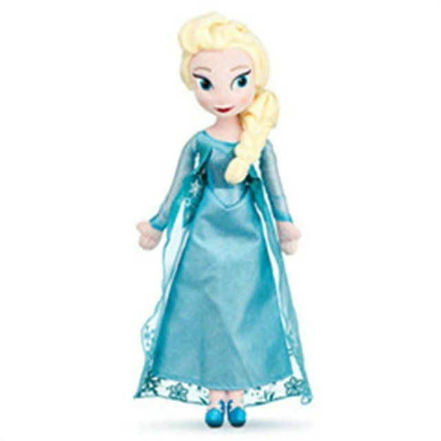 50 CM קפוא אנה אלזה בובות שלג מלכת נסיכת אנה אלזה בובת צעצועים ממולא קפוא בפלאש ילדים צעצועי יום הולדת חג המולד מתנה 4
