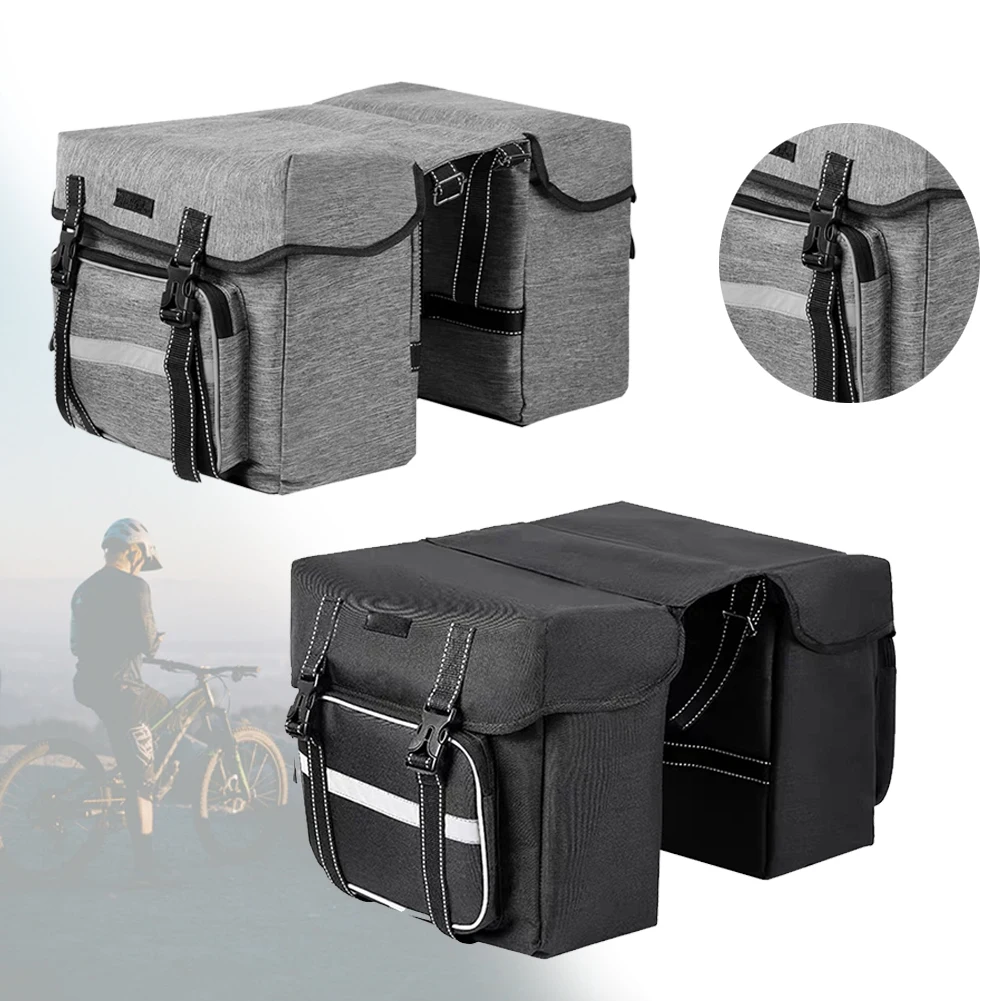 28L Pannier пакет Универсальный Перевозчик аксессуары седло большой емкости велосипед двойная сумка Горный Дорожный велосипед водонепроницаемое заднее сиденье