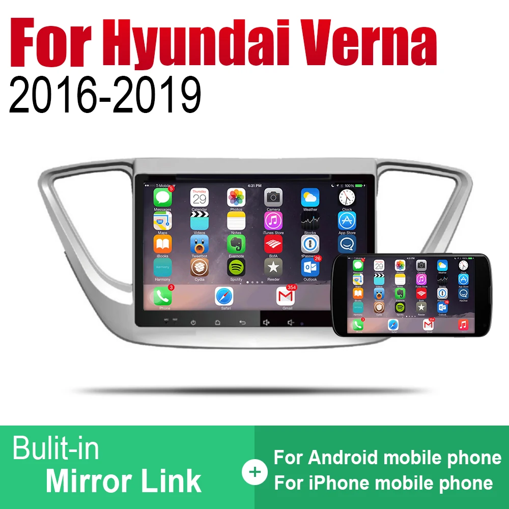 ZaiXi Авто Радио 2 Din Автомобильный dvd-плеер на основе Android для hyundai Verna~ gps Навигация BT Wifi карта мультимедийная система стерео