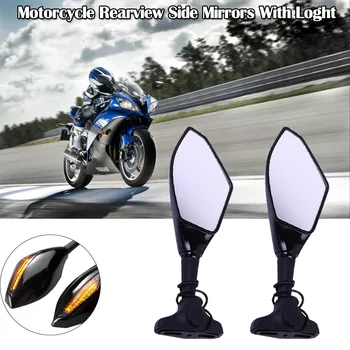 

Universal 2 PCS Clear Amber LED Turn Signal Indicator Light Rearview Side Mirrors Motorcycle 10mm High-impact ABS Shell#P10