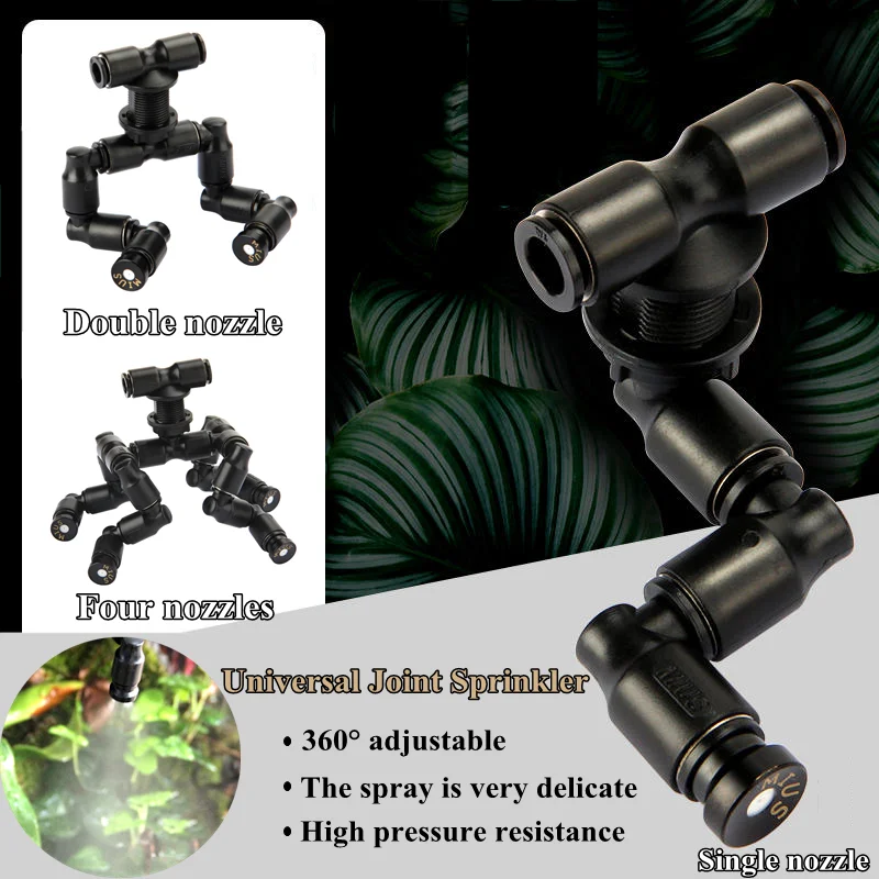 1Pc Serbatoio Nebulizzatore Rettili Nebulizzatore Nebulizzatore Foresta Pluviale Serbatoio 360 Acquario Regolabile Acquatico Sistema Di Raffreddamento