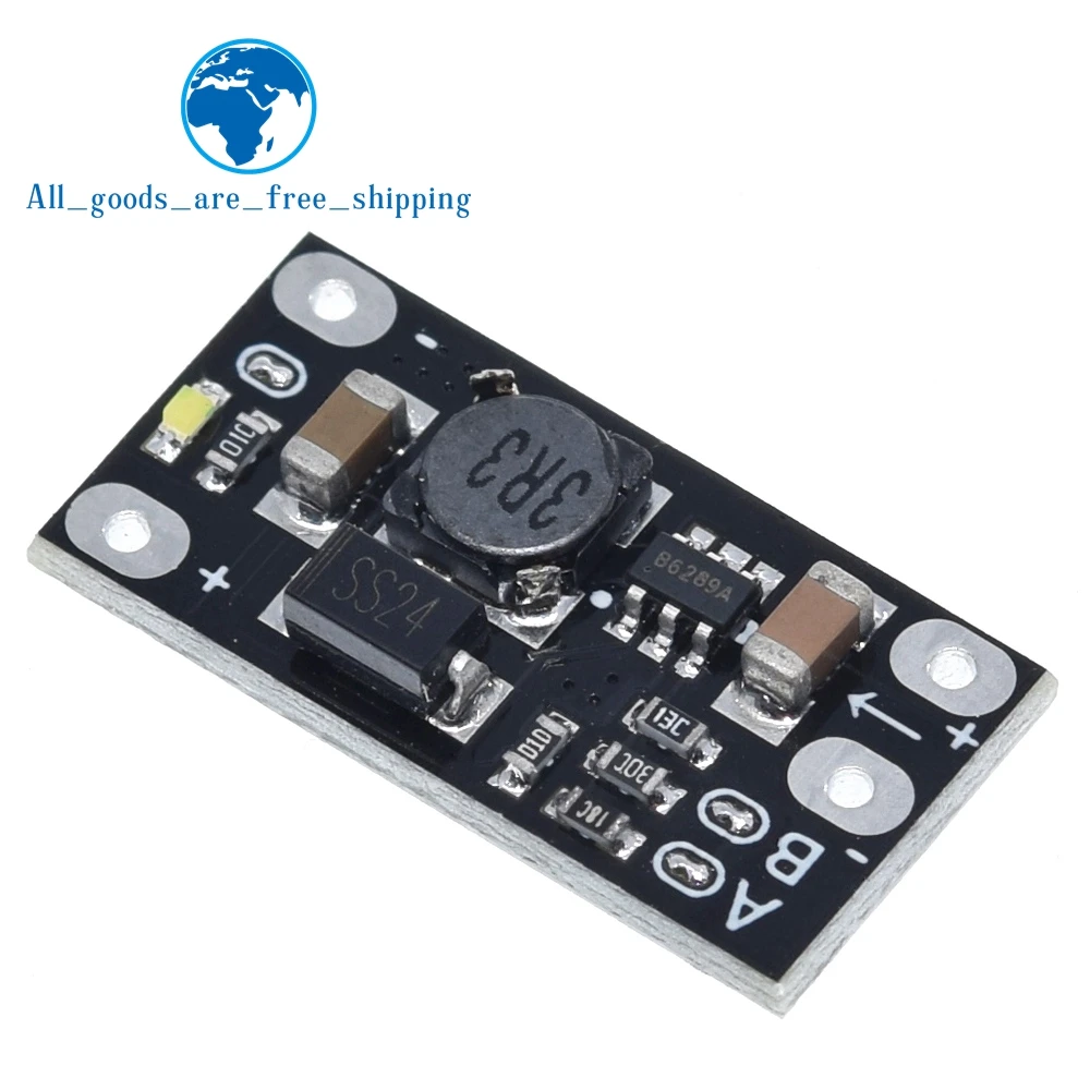 

10pcs Newest Multi-function Mini Boost Module Step Up Board 5V/8V/9V/12V 1.5A LED Indicator Diy Electronic Voltage Module