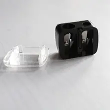 Косметическая точилка с двойными отверстиями, полезная точилка для карандашей, косметическая кисть/карандаш для подводки глаз/Карандаш для макияжа