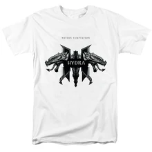  13 designs Within Temptation Rock Shirt black t-shirt fitness heavy Gothic Metal Cotton Customize Music tee camiseta 