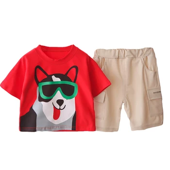 

Bear Leader Summer Toddler Infant Clothing Sets Baby Girls Boys Clothes Suits Cartoon T Shirt Shorts Kids Children Costume Set