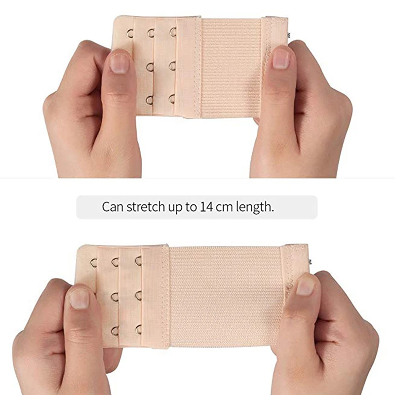 9Pcs Bra Extenders Strap Extension 2/3/4 Hook 3 Rows Women Intimates Lengthened Bra Hook Extenders Bra Accessories