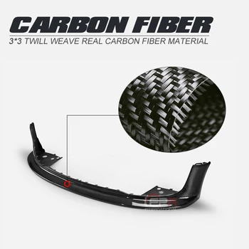 

Mon Style Carbon Fiber Front Lip (facelifted) Fibre Bumper Splitter Kit (For JCW MC After Front Bumper) For Mini Cooper R56 JCW